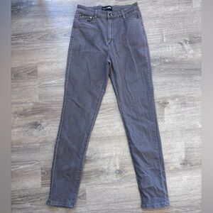 Fashion Nova Slate Gray Skinny Jeans